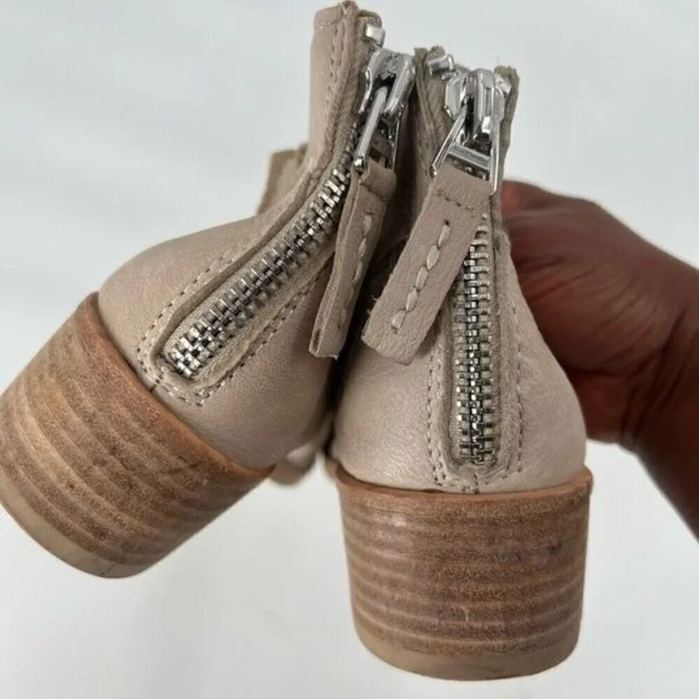 Dolce Vita laser cut boots booties shoes 8.5